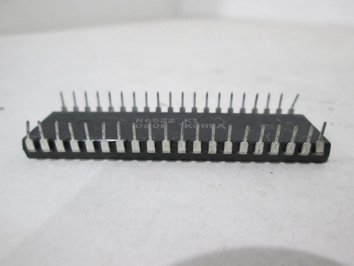 Used Rockwell, R6522, Integrated Circuit, Used
