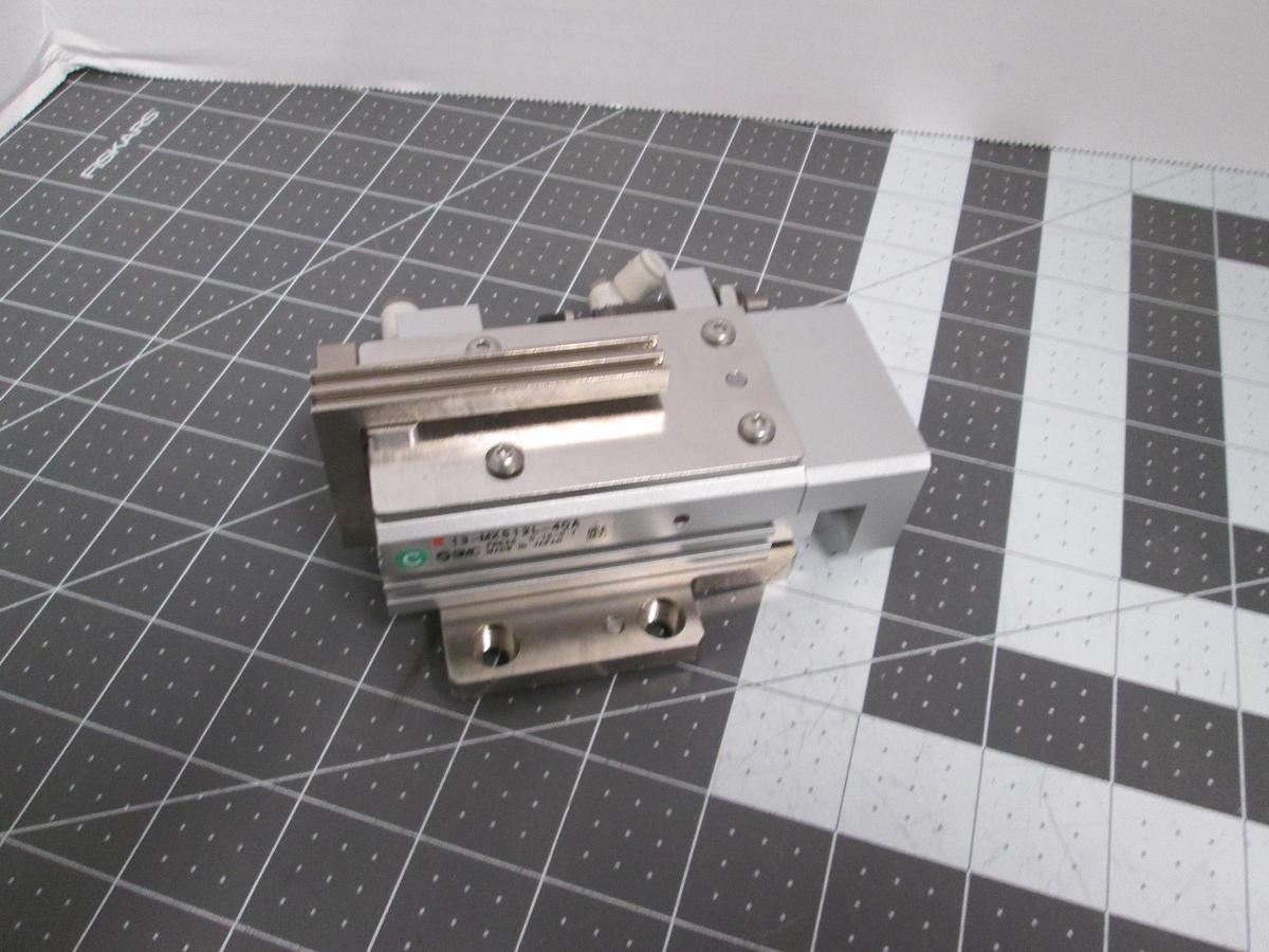 Used SMC 13-MXS12L-40A Precision Air Slide Table 12mm Bore 40mm Stroke Cylinder