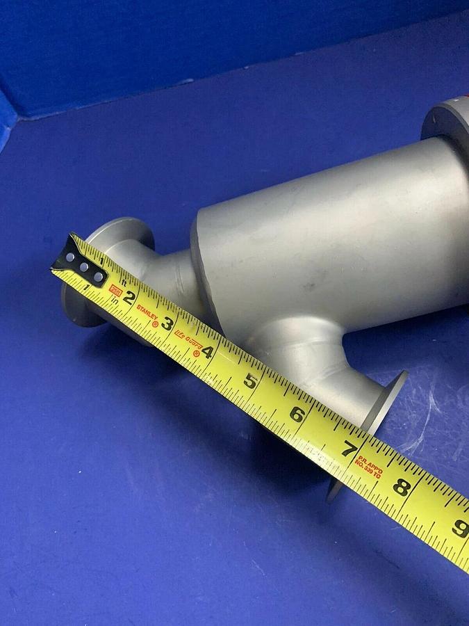 MKS HPS Single-Stage Heated  Inline Vacuum Valve w/ Limit Switch, NW50, New