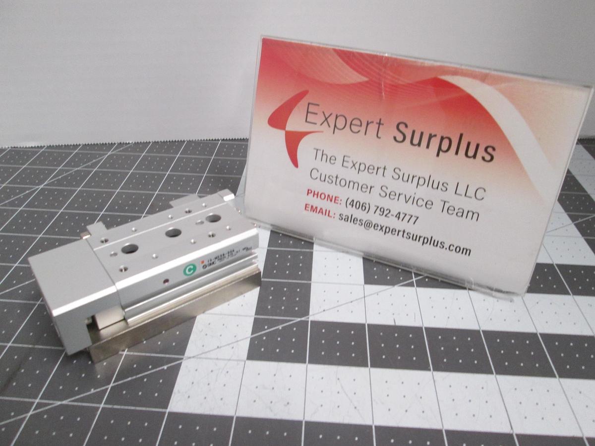 Used SMC 13-MXS8-30A Precision Air Slide Table 8mm Bore 30mm Stroke Guided Cylinder