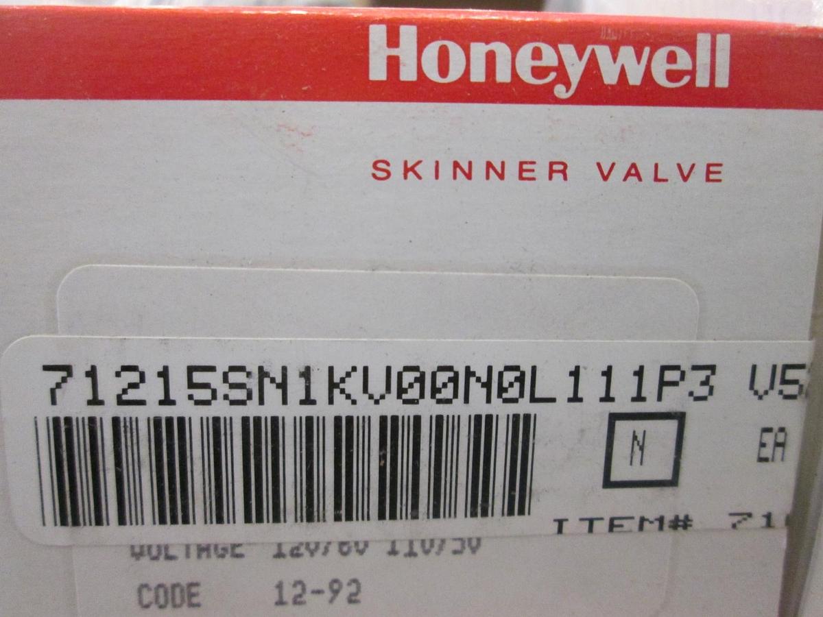 Honeywell, 71215SN1KV00, Solenoid Valve, 10W, 120/60Hz, 275PSI, New