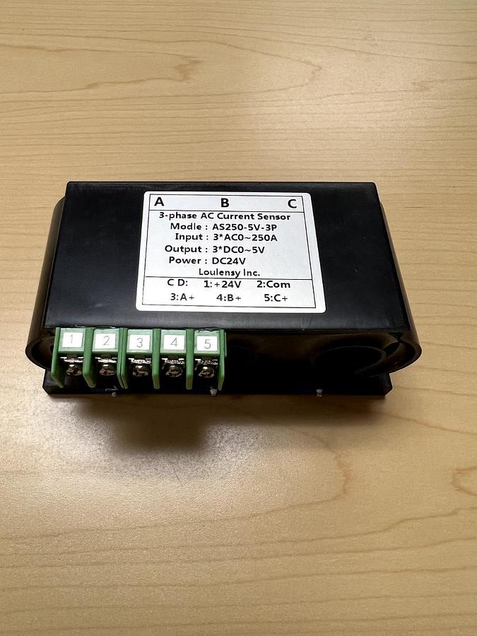 Used Loulensy 3-phase AC Current Sensor, Used