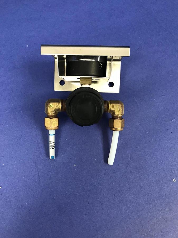 Used TEL Kuroda Regulator Assembly with 0-10 kg/cm2 Gauge