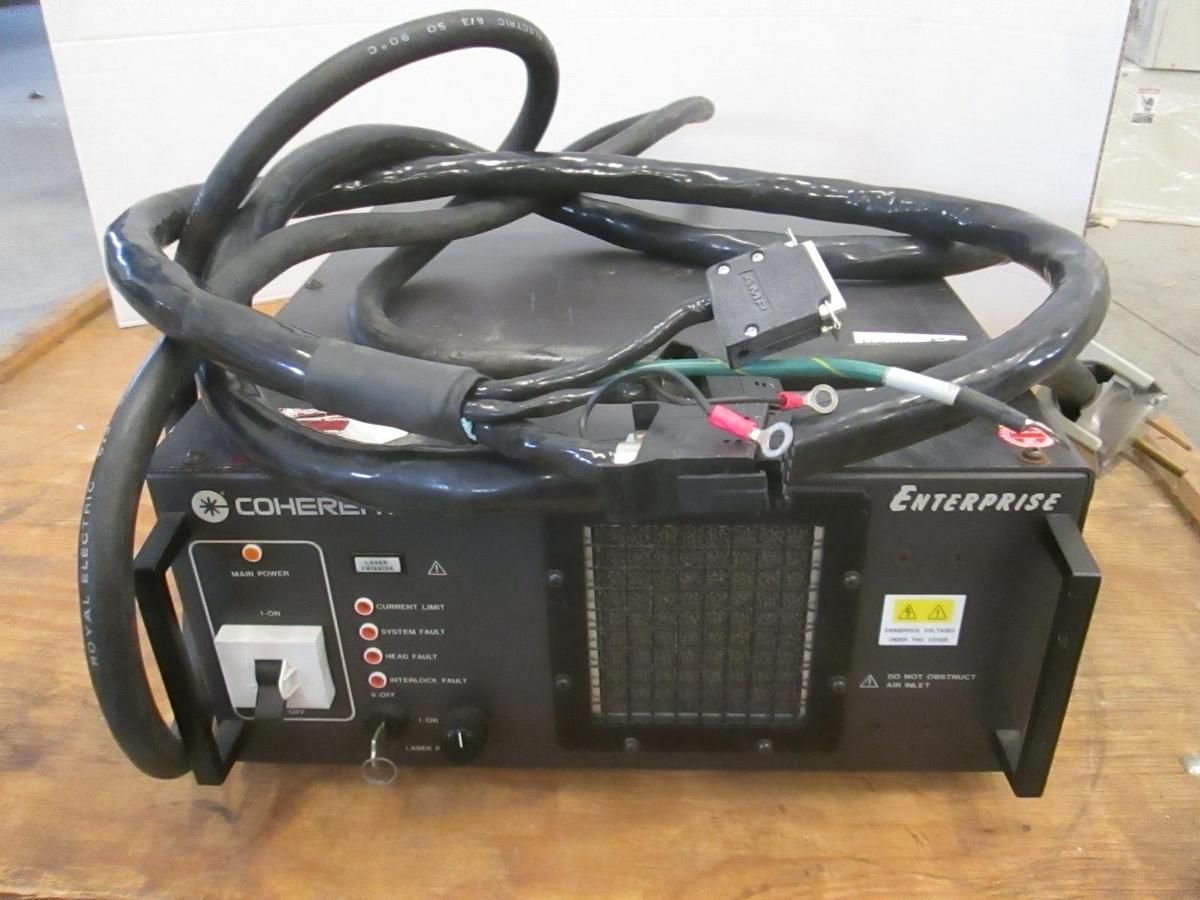 Used Coherent Enterprise Laser Head Power Supply Unit w/ Cables, Used