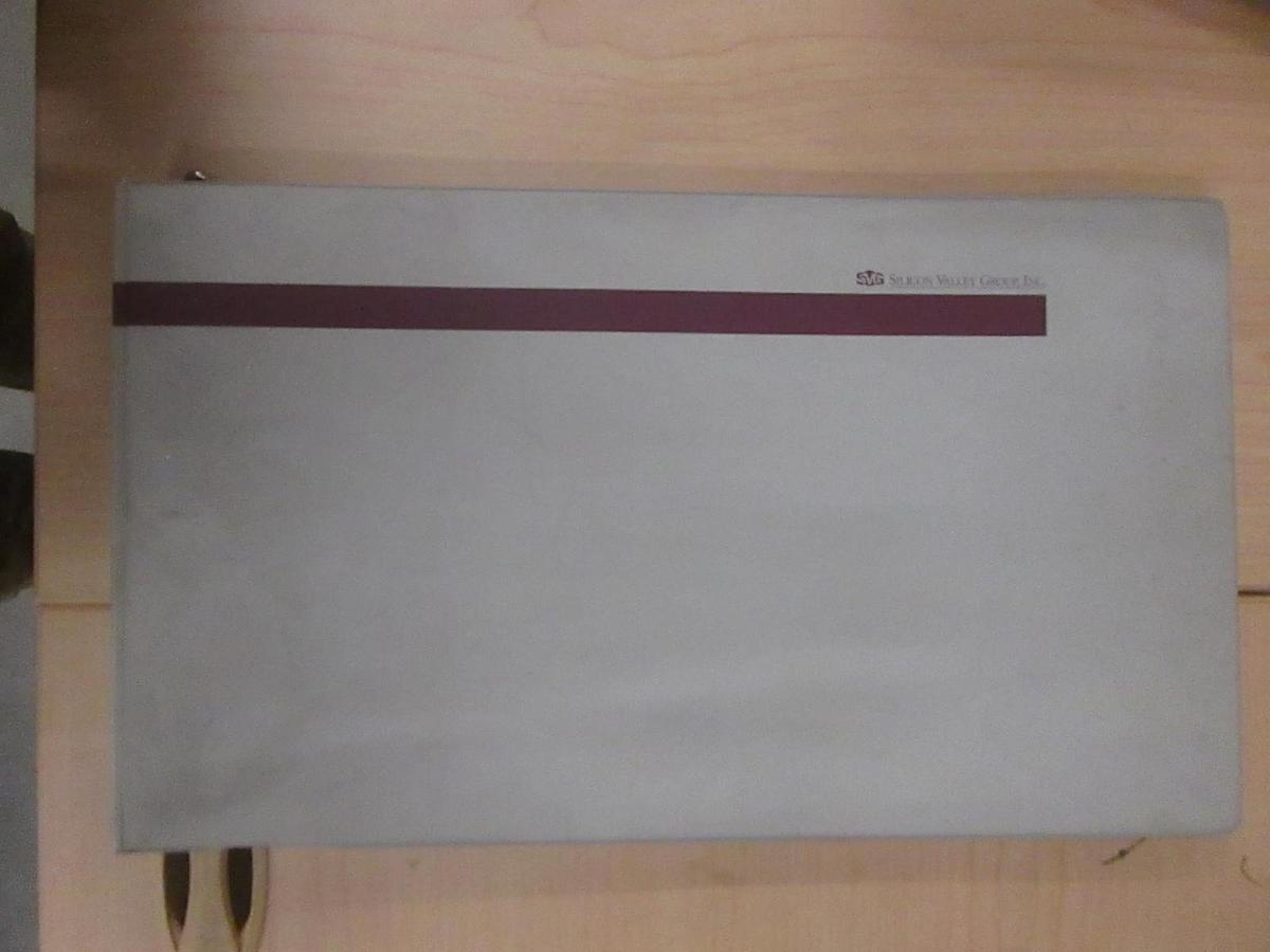 Used SVG 90 Series System Schematic Manual 53-20000-01, Used track manual