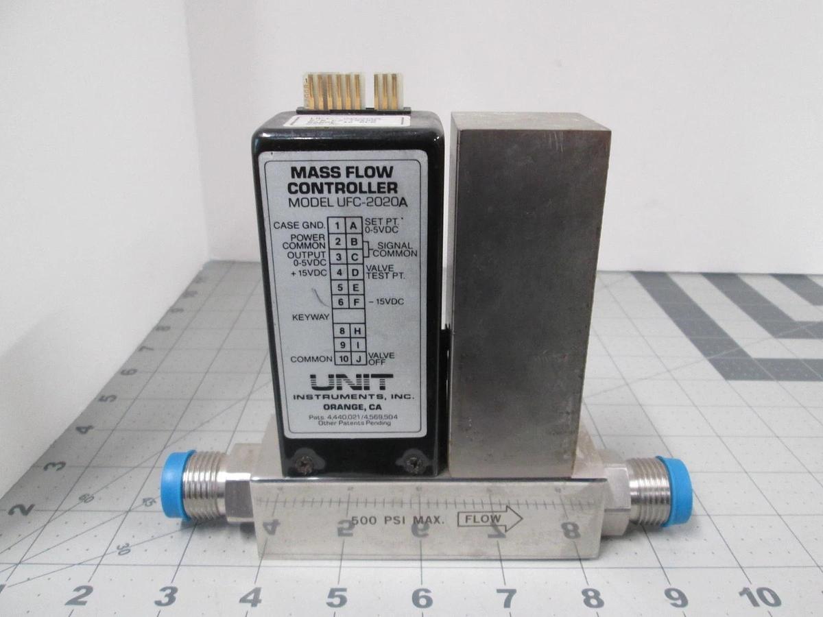 Unit, UFC-2020A, Ar, 30 SLM, Mass Flow Controller, Used