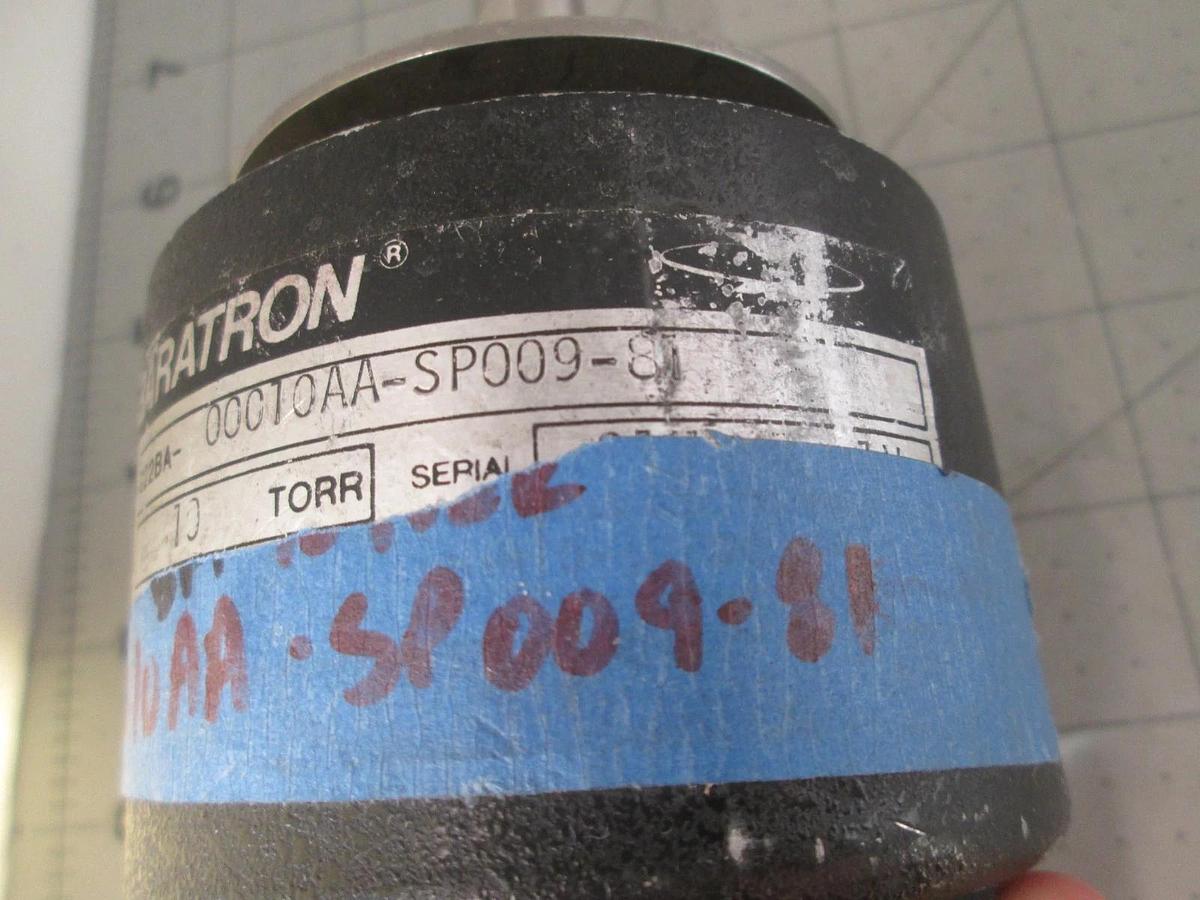 Used MKS. Baratron Type 222B, 222BA-00010AA-SP009-81, 10 Torr, Used