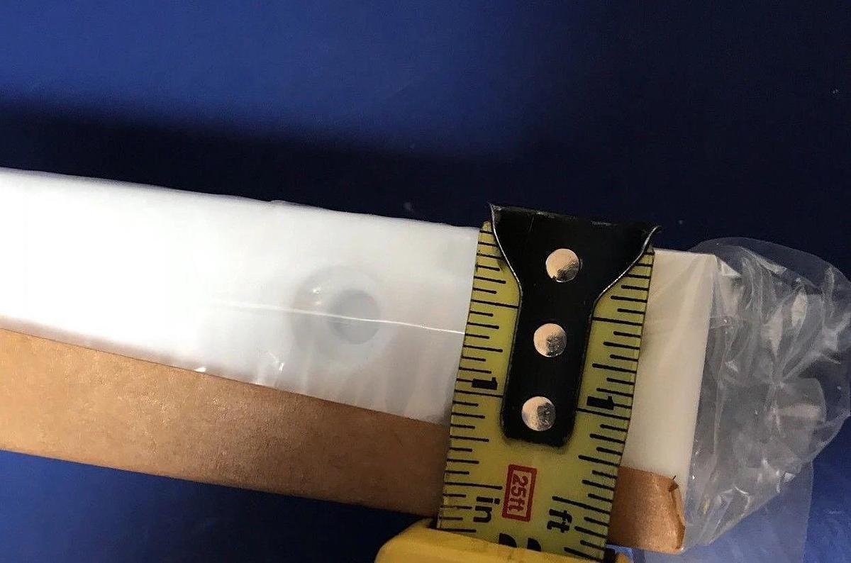 Used Valvetek Teflon Maniflold Block, 10/1 ASPI, New
