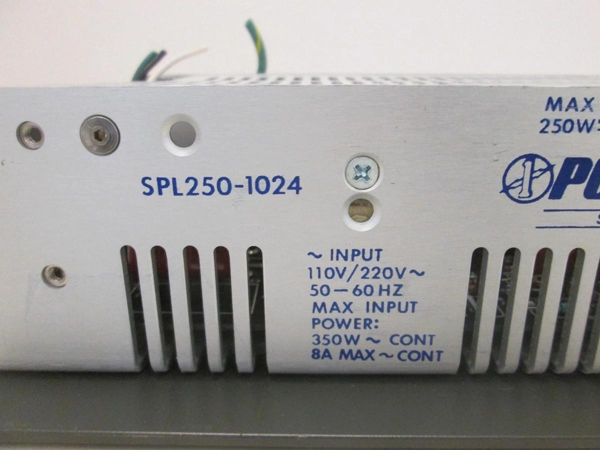 Used Power One, Power Supply, SPL250-1024, 110V/220V, 50-60Hz, Used