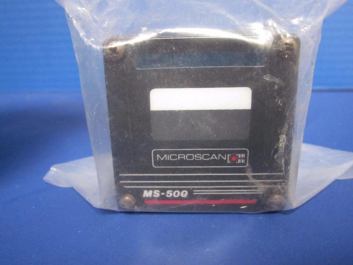 Used Microscan MS-500 FL 3.0" Laser Barcode Scanner 99-500005-01 - NEW