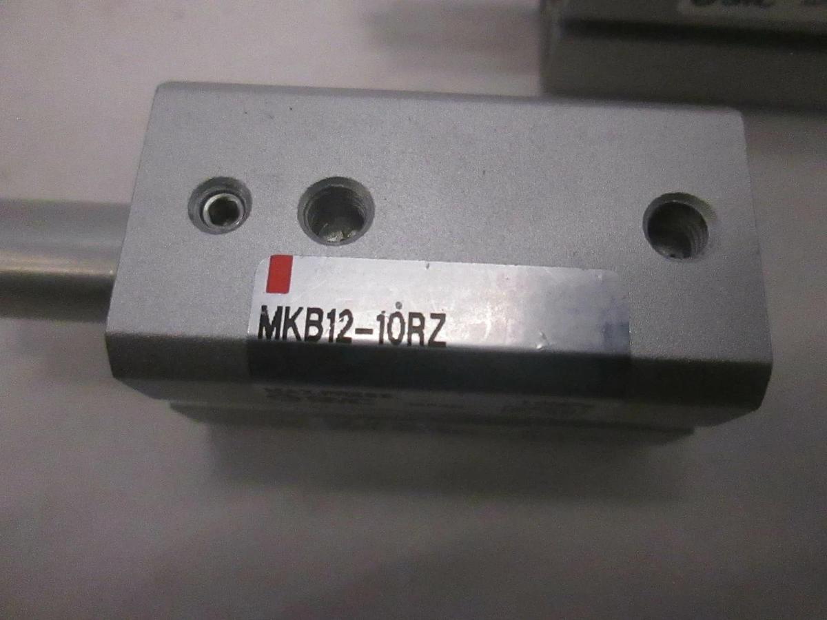 Used SMC, Rotary Clamp Cylinder, MKB12-10RZ, Used, Lot of 2