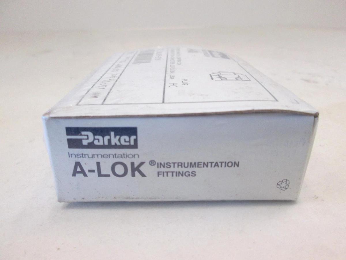 Parker, 5BLP5-316, A-Lok Plug, Box of 5, New, Original Packaging