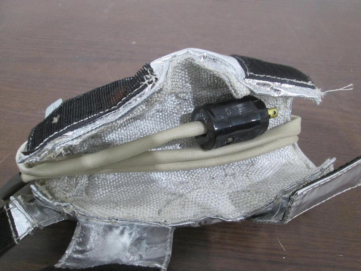 Used BriskHeat, RCK211010, Insulator Jacket, 120V, .33A, 40W, Single Phase, Used