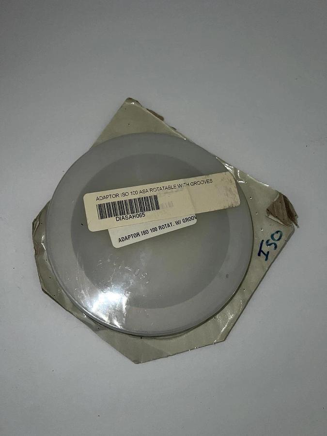 Adaptor ISO 100 ASA Rotatable with Grooves DIASAH065, New