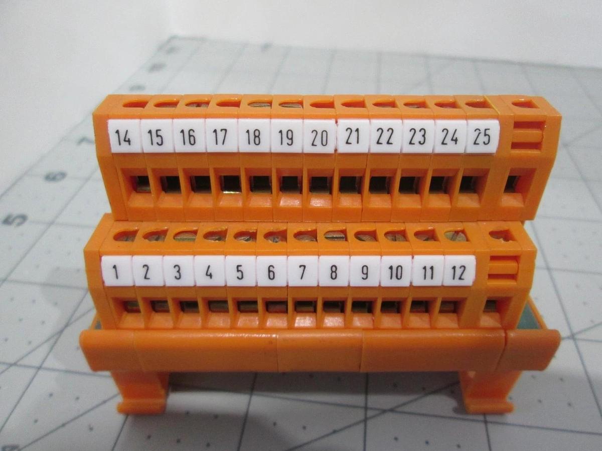 Weidmuller, RD25, 25 Pin D SUB Connector, New