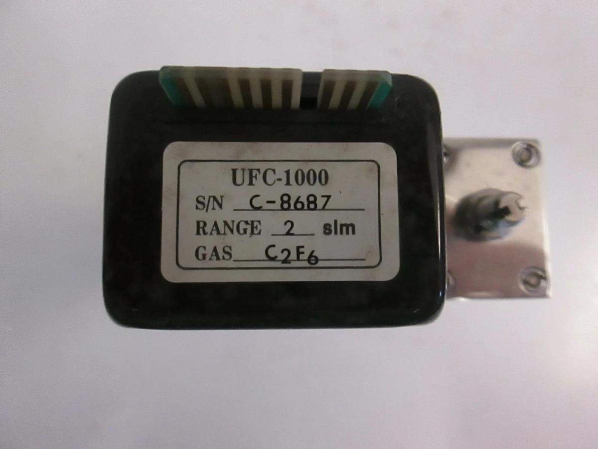Used Unit UFC-1000 Mass Flow Controller MFC, C2F6, 2 SLM