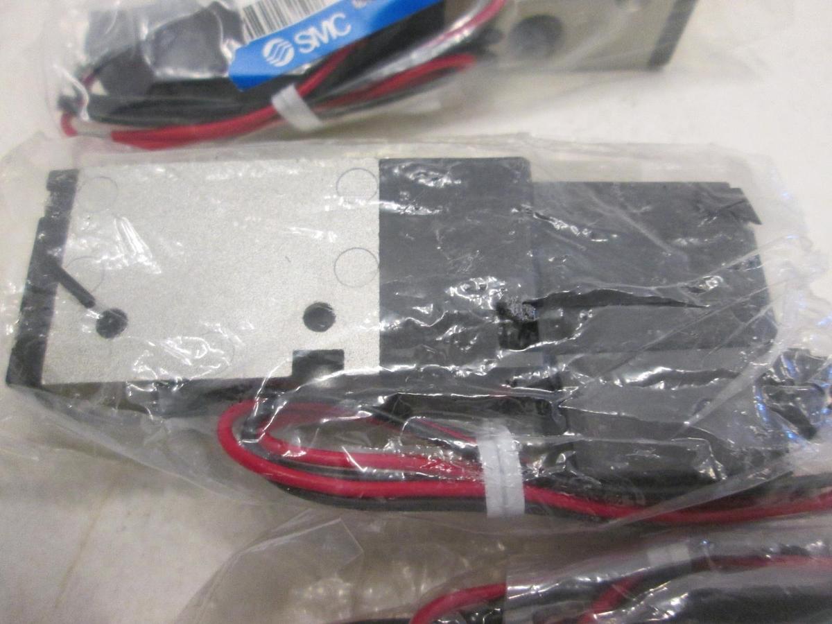 SMC, Solenoid Valve, NVZ512-5MZ-01T, New, Lot of 4