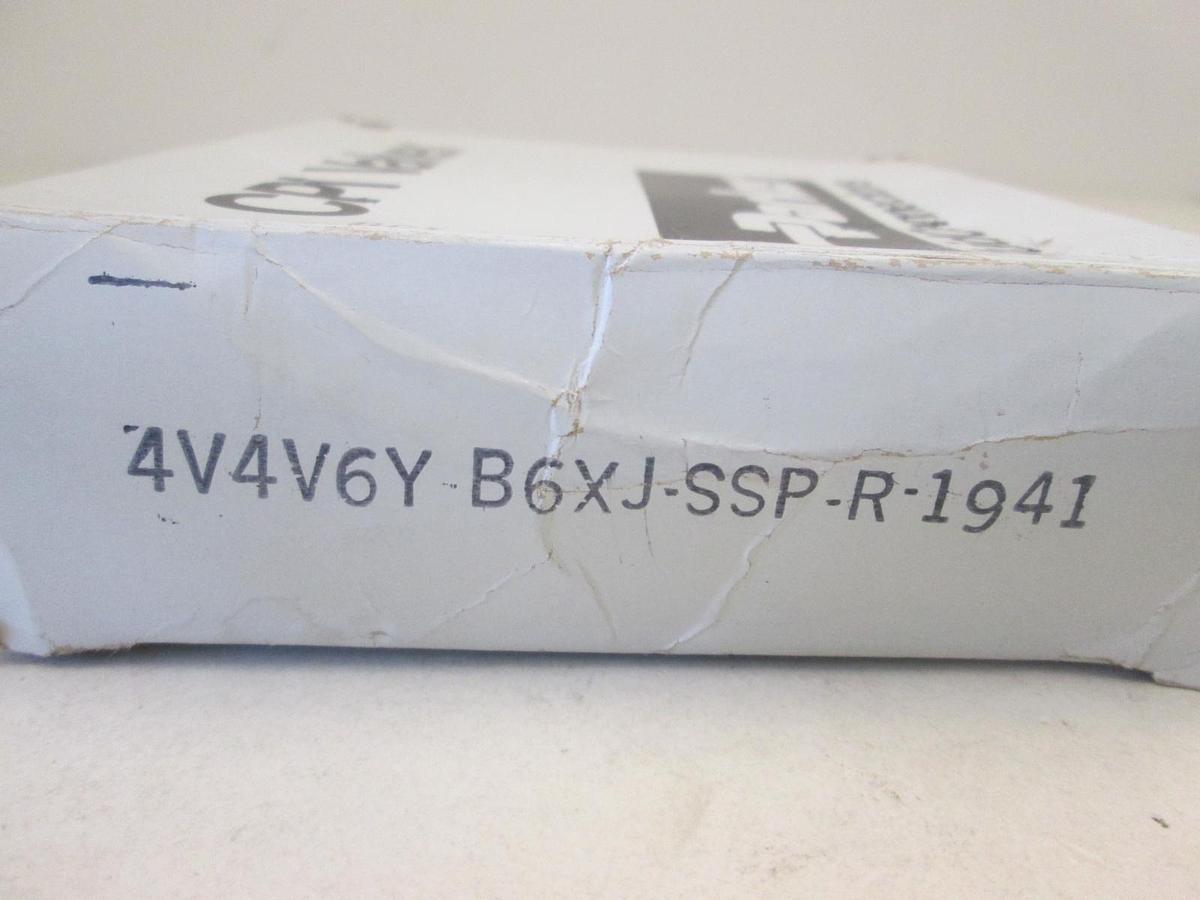 Used Parker, 4V4V6Y B6XJ-SSP-R-1941, 3 Way Ball Valve, New
