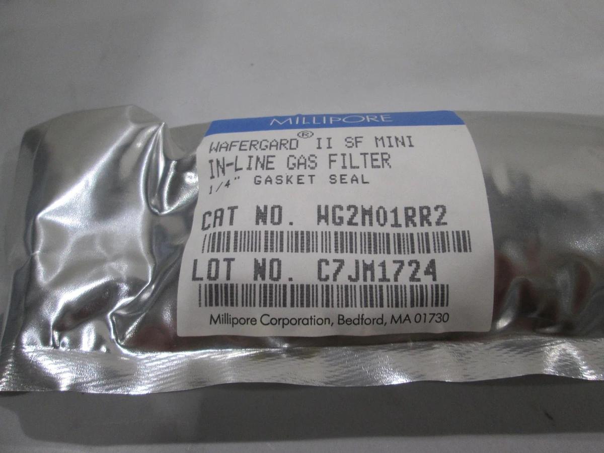 Millipore, WG2M01RR2, Wafergard II SF Mini In-Line Gas Filter, New