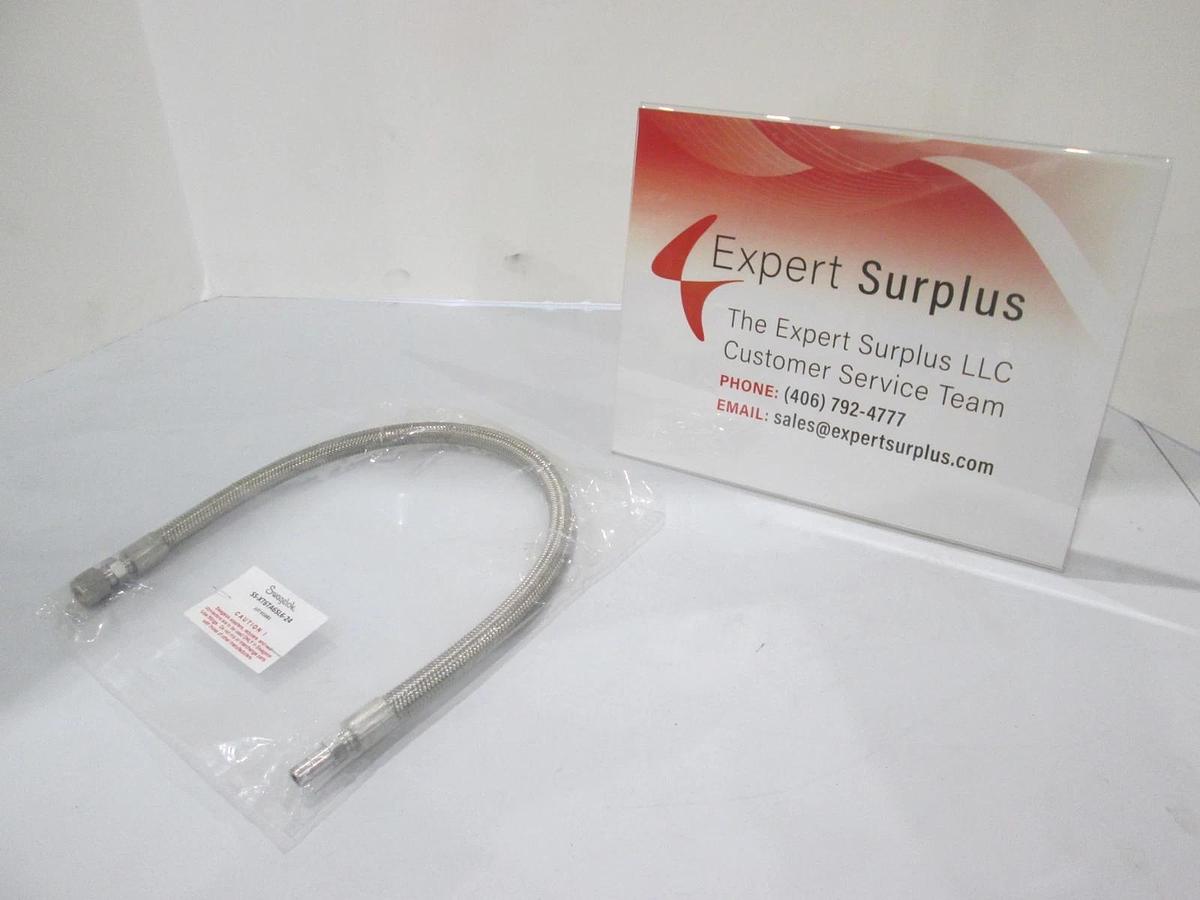 Used Swagelok, SS-XT6TA6SL6-24, Metal Core Hose, New