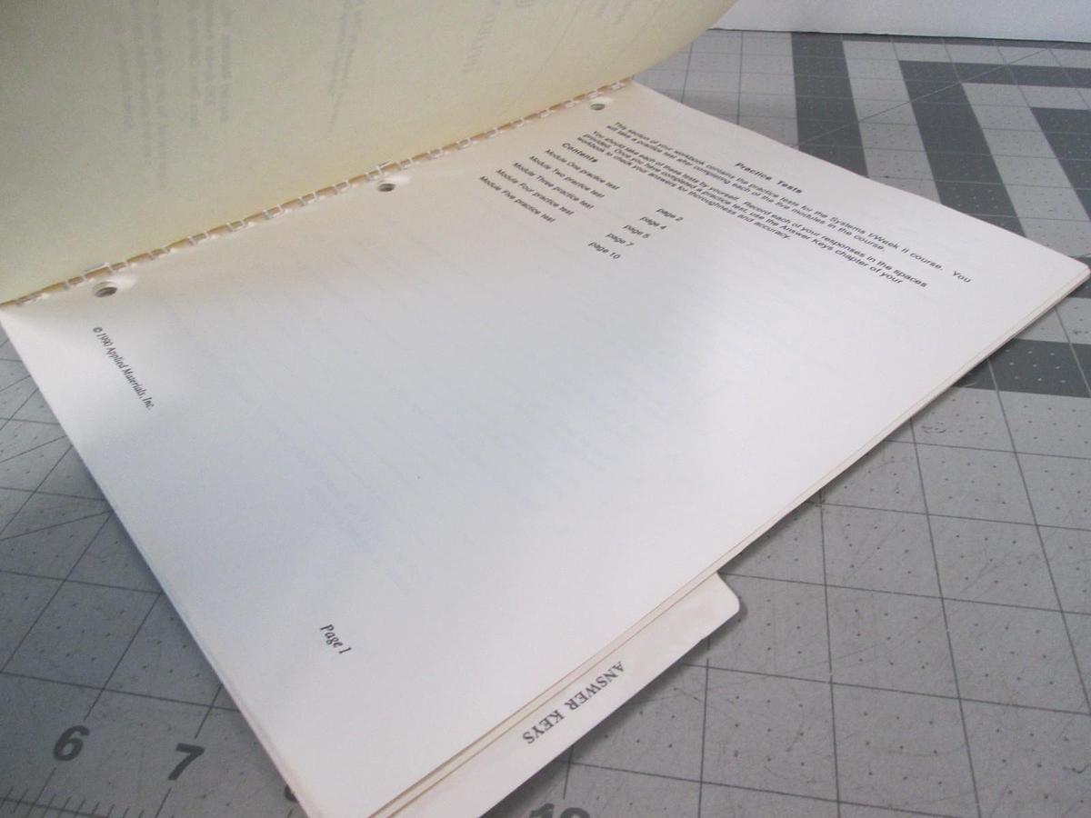 Used AMAT, Performance Tests, Practice Tests, Used