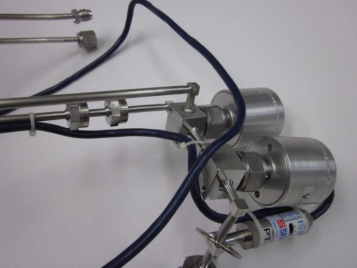 Used Air Products Pigtail Assembly for a GasGuard 450 Gas Cabinet, 580 CGA