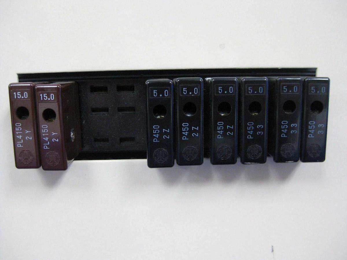 Used TEL Tokyo Electron Circuit Breaker Control Panel w/ Fuji Electric EG53F EG52F