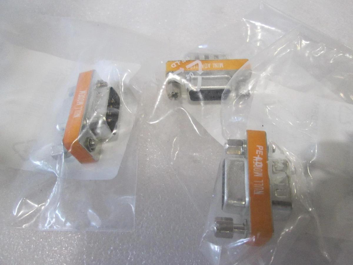 Phoenix Contact, PSM-AD-D9-NULLMODEM, Cable Connecter Adapter, New, Lot of 3