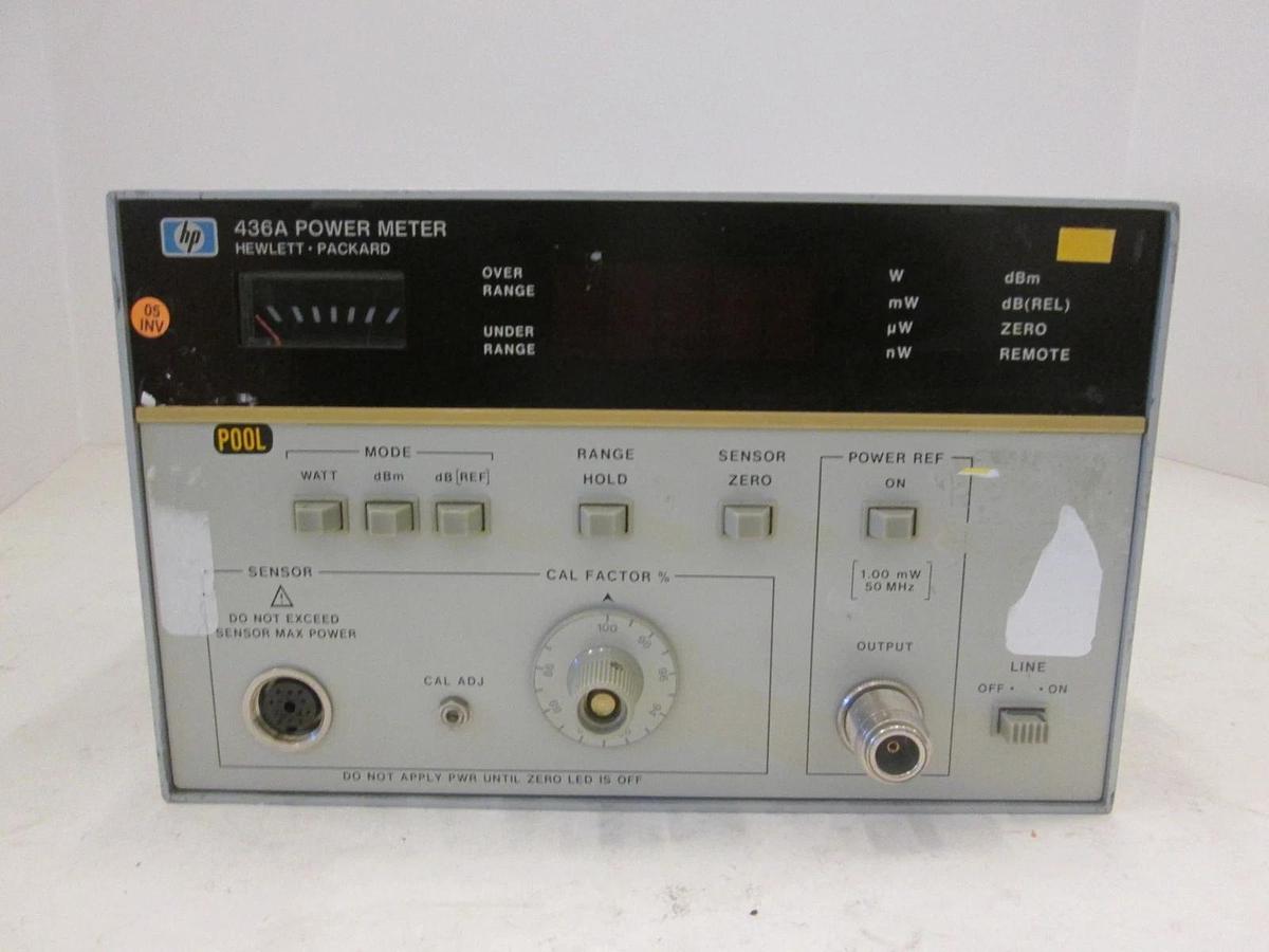 Used Hewlett Packard, Power Meter, 436A, Used