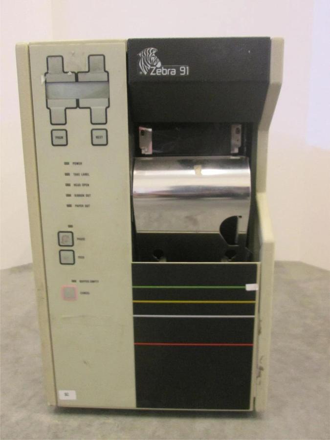 Used Zebra, Thermal Shipping Label Printer, Z91M, Used