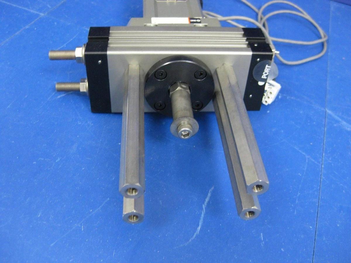 Used SMC Pneumatics SC317-40-15A Rotary Actuator Cylinder, 40mm Bore, 15mm Stroke