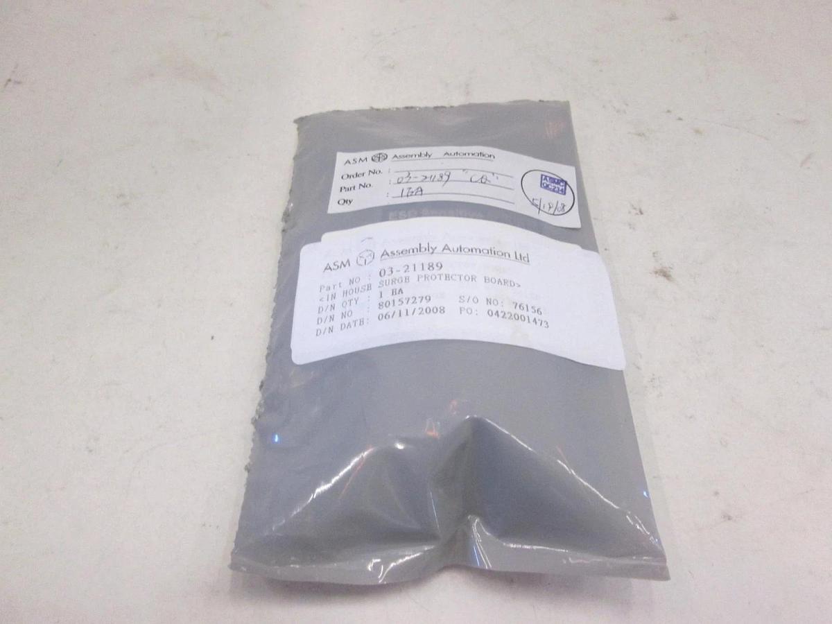 ASM, IN House Surge Protector Board, 03-21189, New