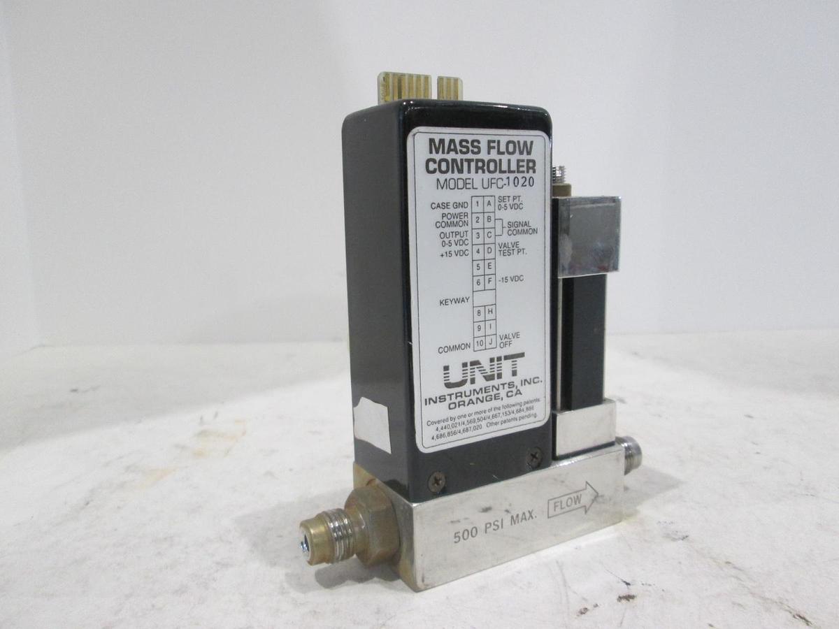 Used Unit, UFC-1020, Range 500sccm, Gas O2, Used