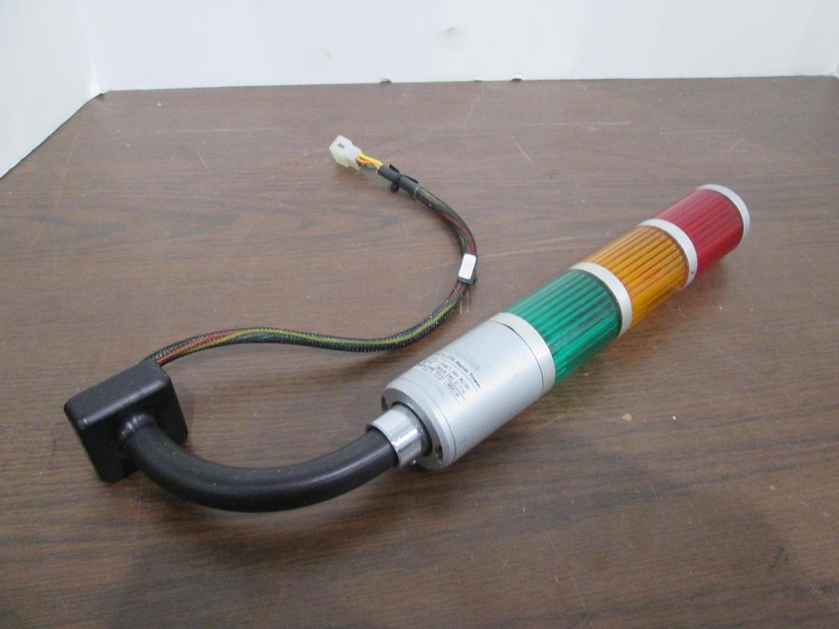 Used Patlite, SLF-V, Signal Tower, RYG, 24V, AC/DC, Used