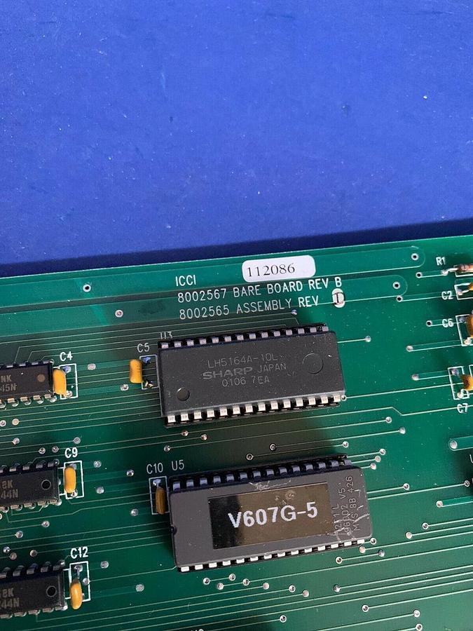 Used ICCI 8002565 Rev D, PCB Assembly CPU
