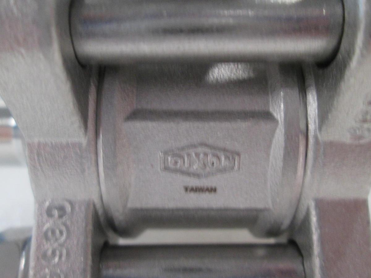 Used Dixon, 1/2"-CF8M, 1000 WOG, Gate Valve, New