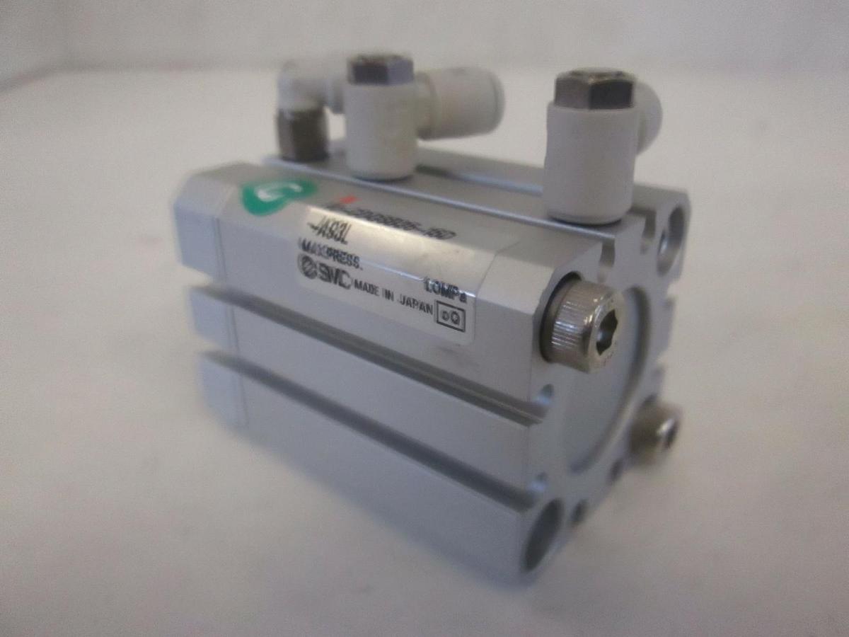 Used SMC, Pneumatic Cylinder, 10-CDQSB25-15D-A93L, Used