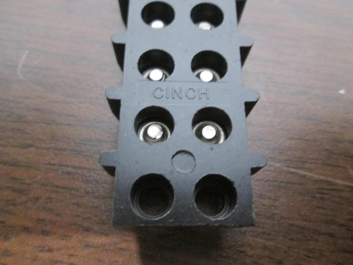 Used Cinch, 7 Position Terminal Block, Used