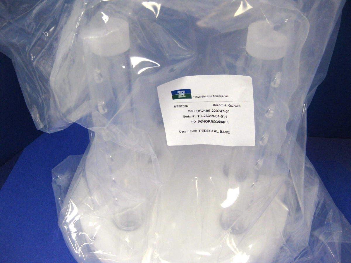 Used TEL Tokyo Electron Quartz Pedestal Base 2105-220747-51, New