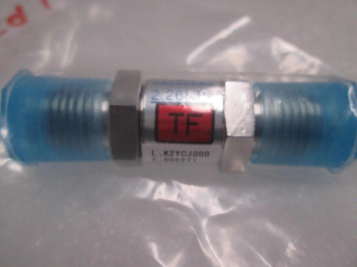 Fujikin, Check Valve, K2YCJ000, 8100906684, Used