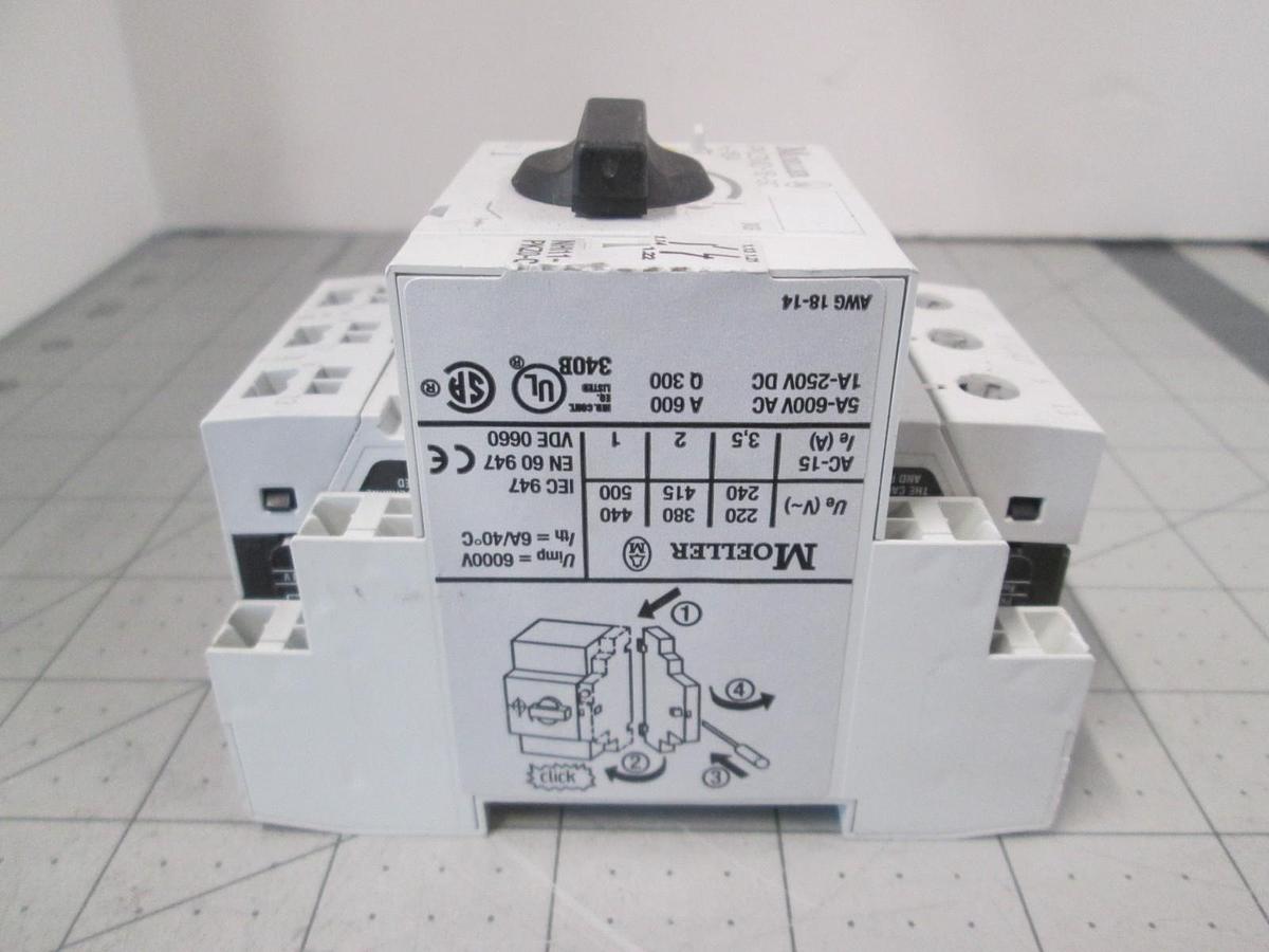 Used Moeller, PKZM0-16-SC, Motor Starter, New
