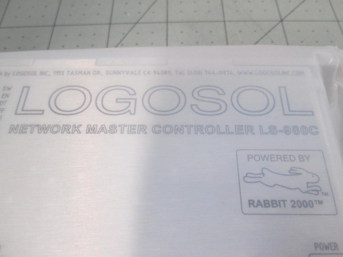 Logosol, LS-980C, Network Master Controller, RS-232, RS-485, Rabbit 2000, New