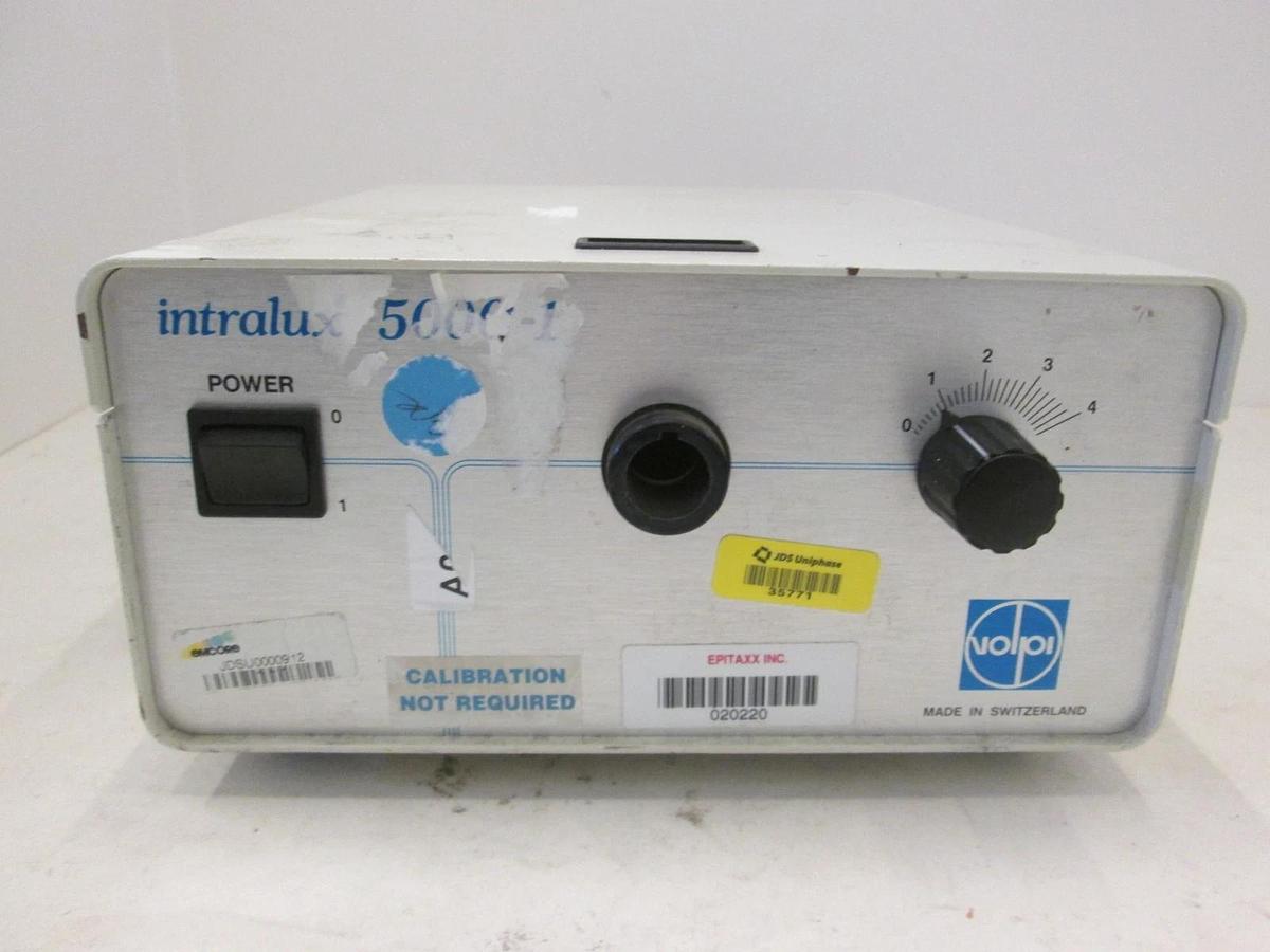 Used Intralux 5000-1, Light Source Illuminator, 121V, 50/60Hz, 185W, Used