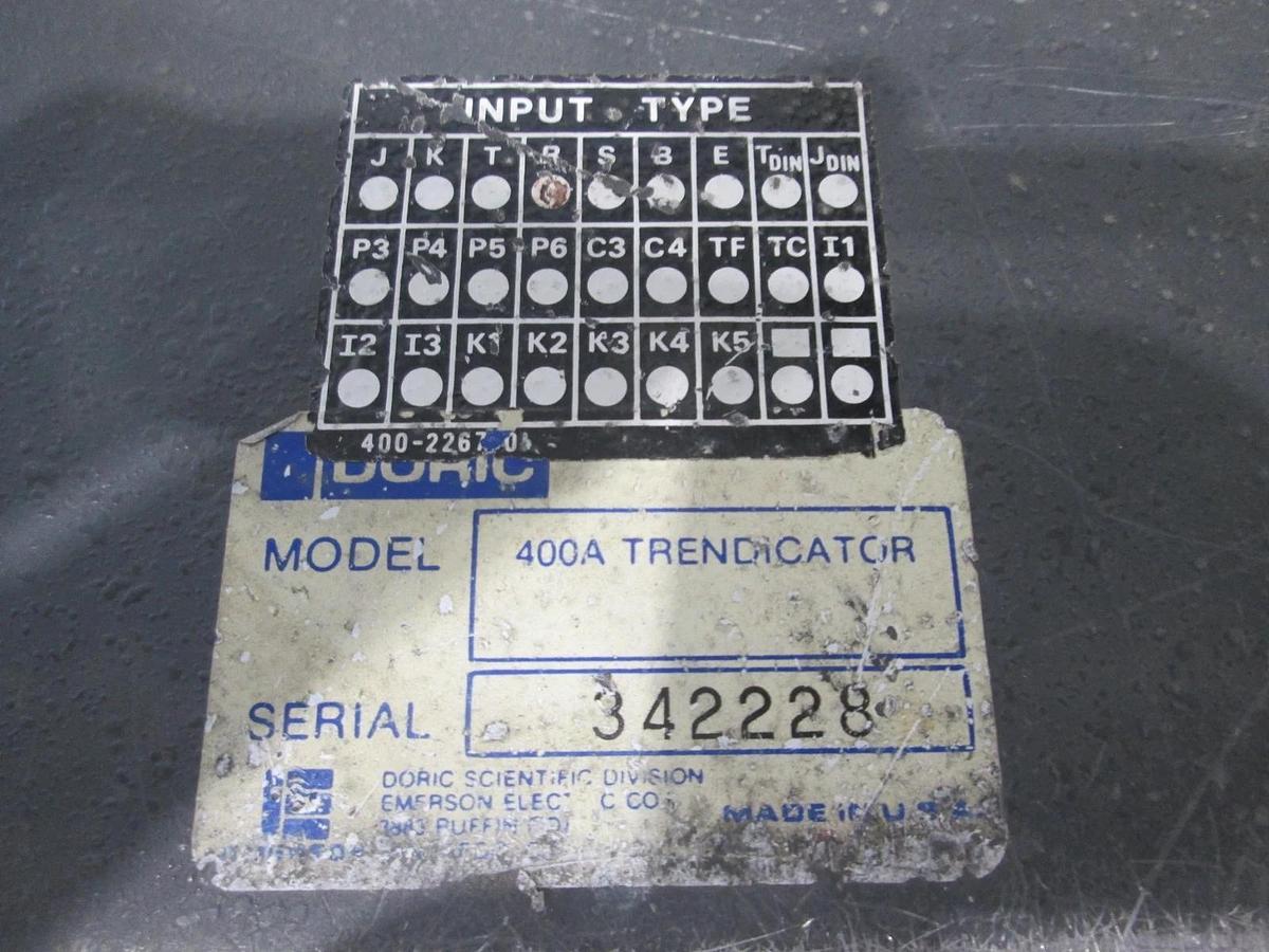 Used Doric, Trendicator 412A, Thermocouple Indicator, Used