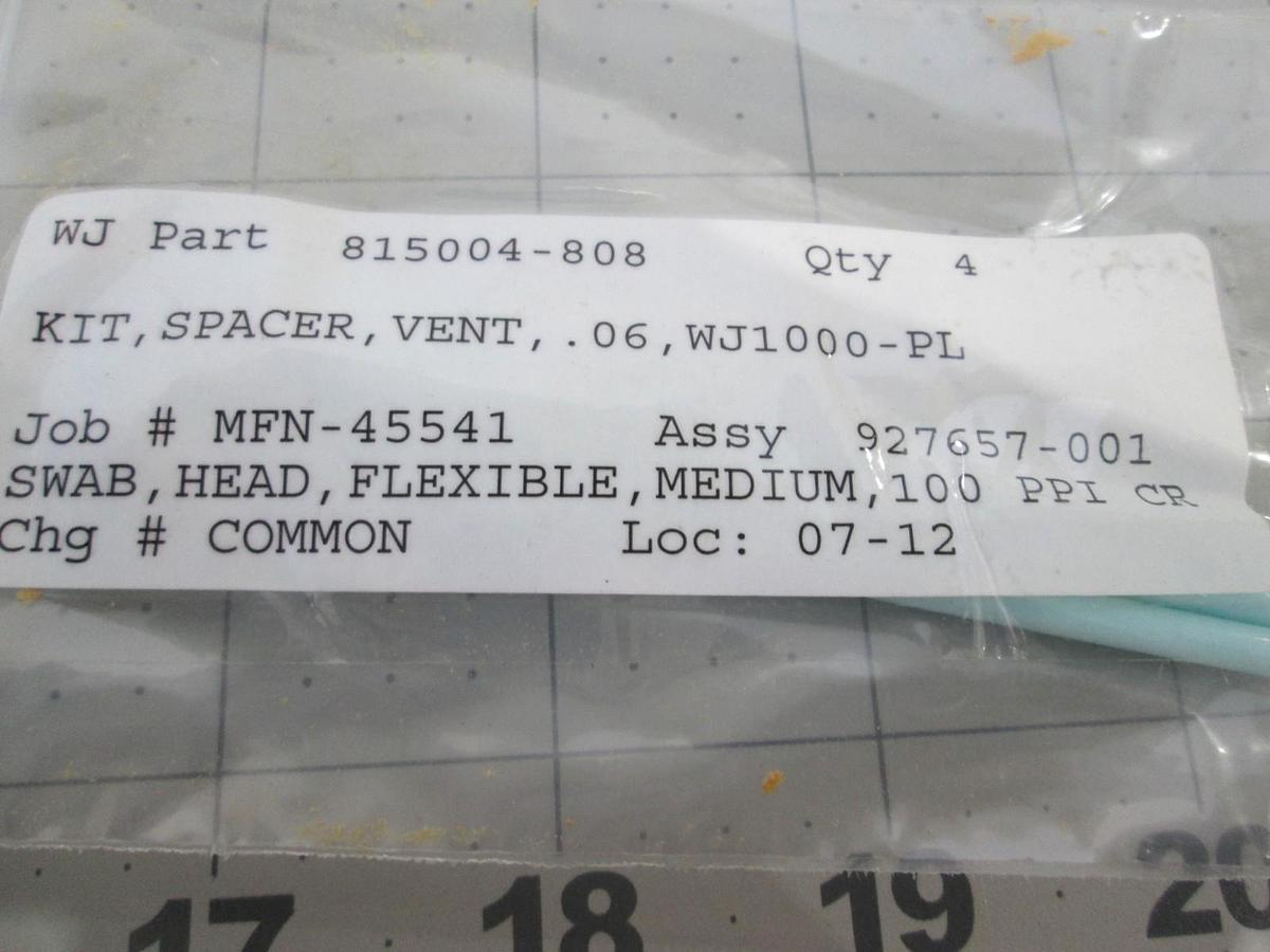 Watkins Johnson, 927657-001, WJ1000 APCVD Vent Spacer Kit, New