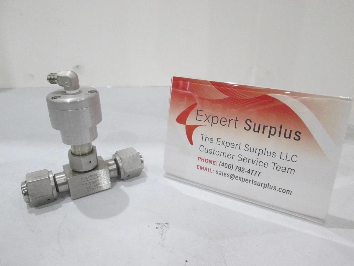 Used Nupro, SS-8BK-V19-1O, NO Valve, Used