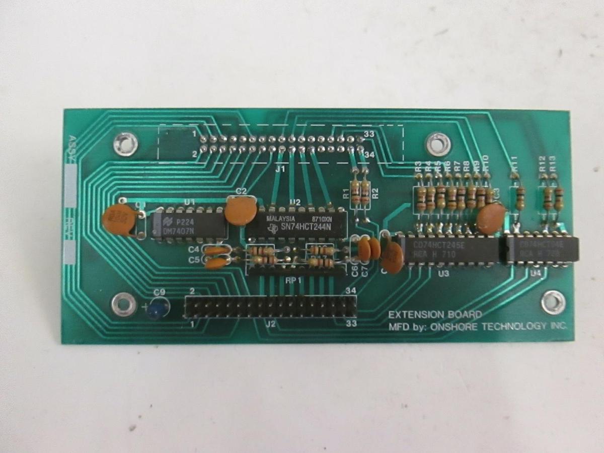 Used Onshore Technology, Extension Board PCB, H70320, Working When Removed