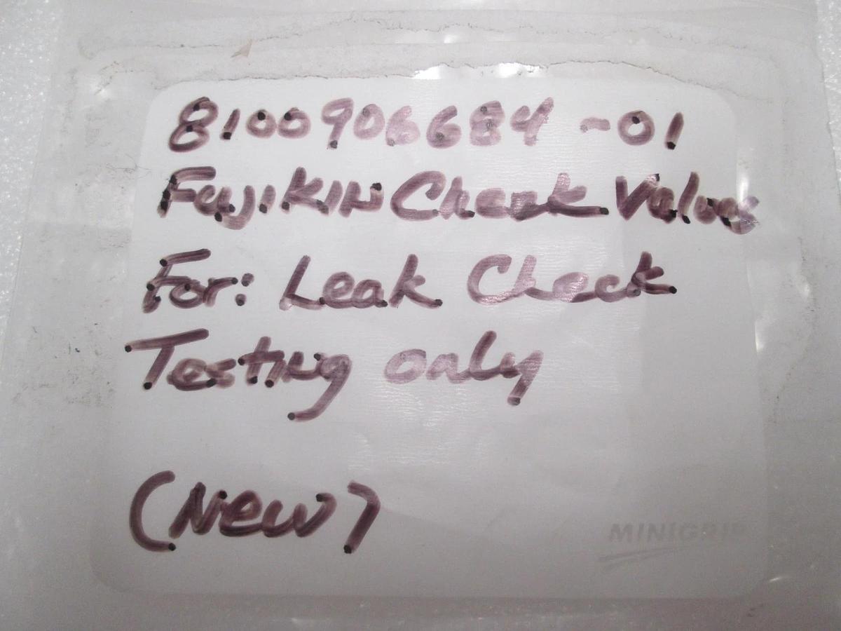 Fujikin, Check Valve, K41Z0000, 8100906684, New