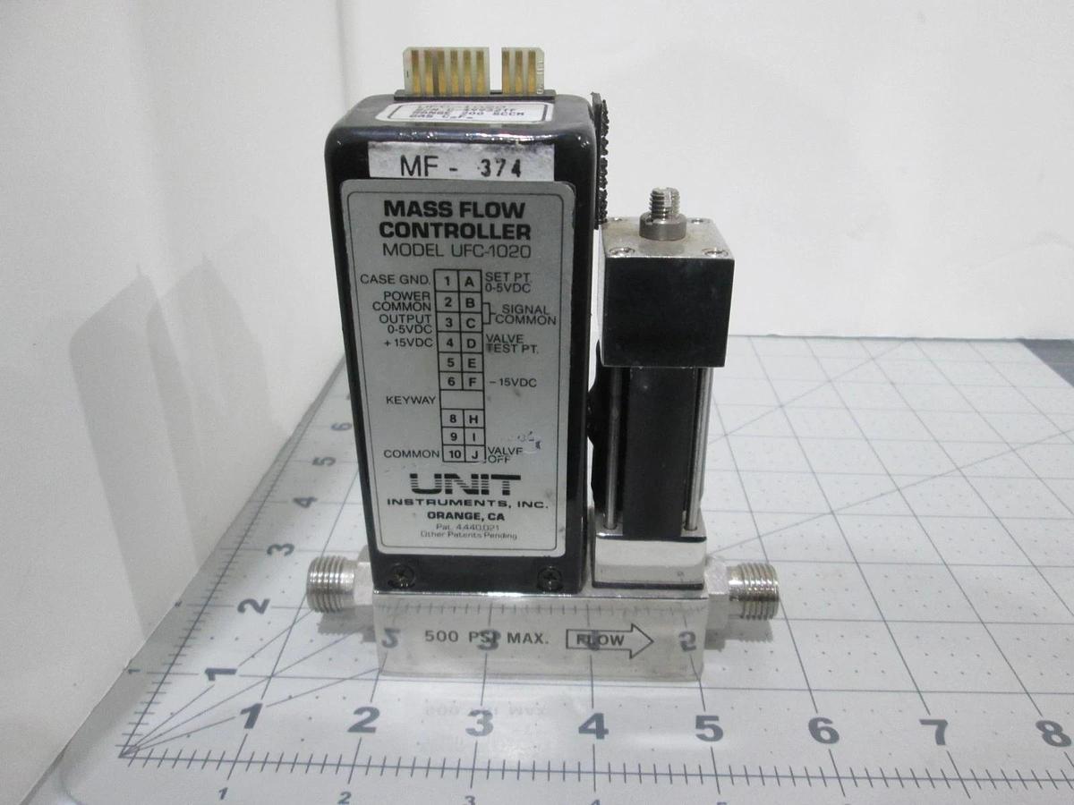 Used Unit, UFC-1020, Mass Flow Controller, C2F6, 200 SCCM, Used