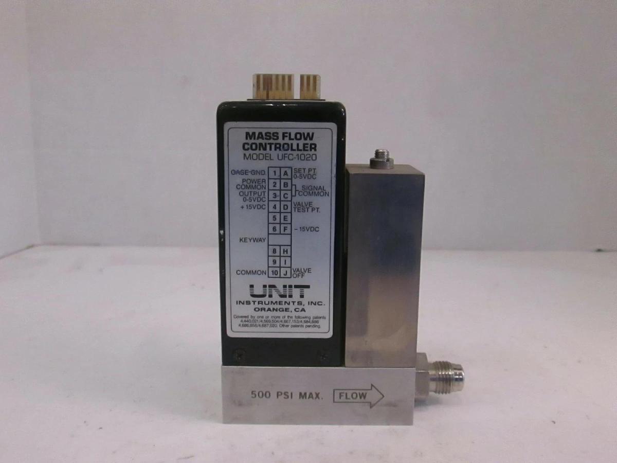 Used Unit UFC-1020 Mass Flow Controller MFC, CHF3, 50 SCCM
